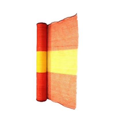 Barrier Netting | Orange/Yellow | 1m x 50m | Woven