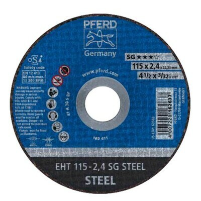 PFERD | Stainless Steel | Inox | 115 x 2.4 x 22.23mm