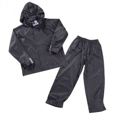 Rain Suit | Rubberised | Navy | Hooded