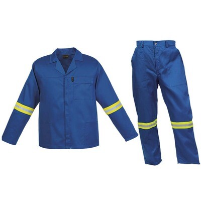 Royal Blue | Poly 80/20  | 2 Piece | Reflective | All Sizes